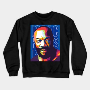 isaac hayes wpap Crewneck Sweatshirt